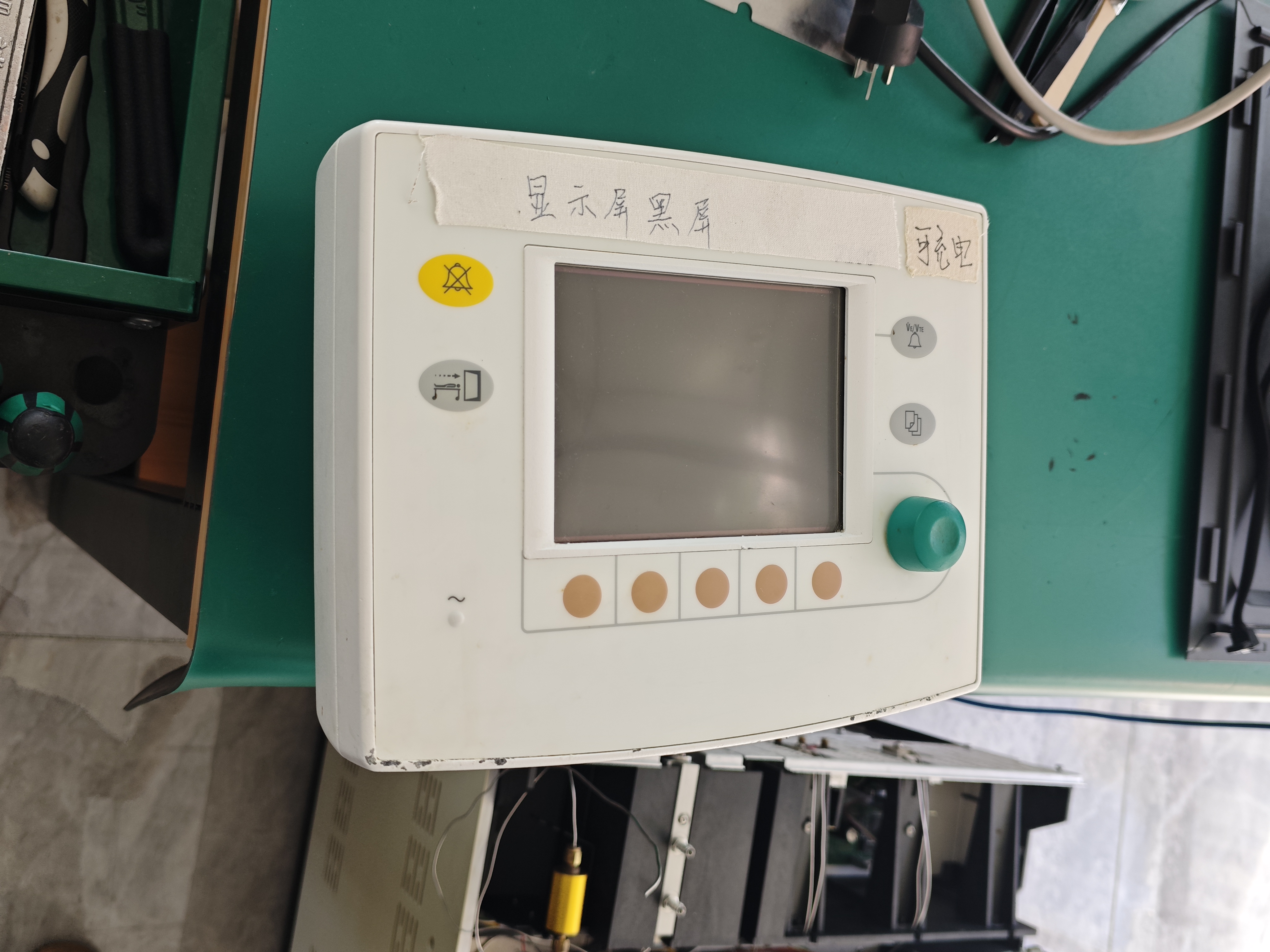 GE麻醉机主机不开机维修