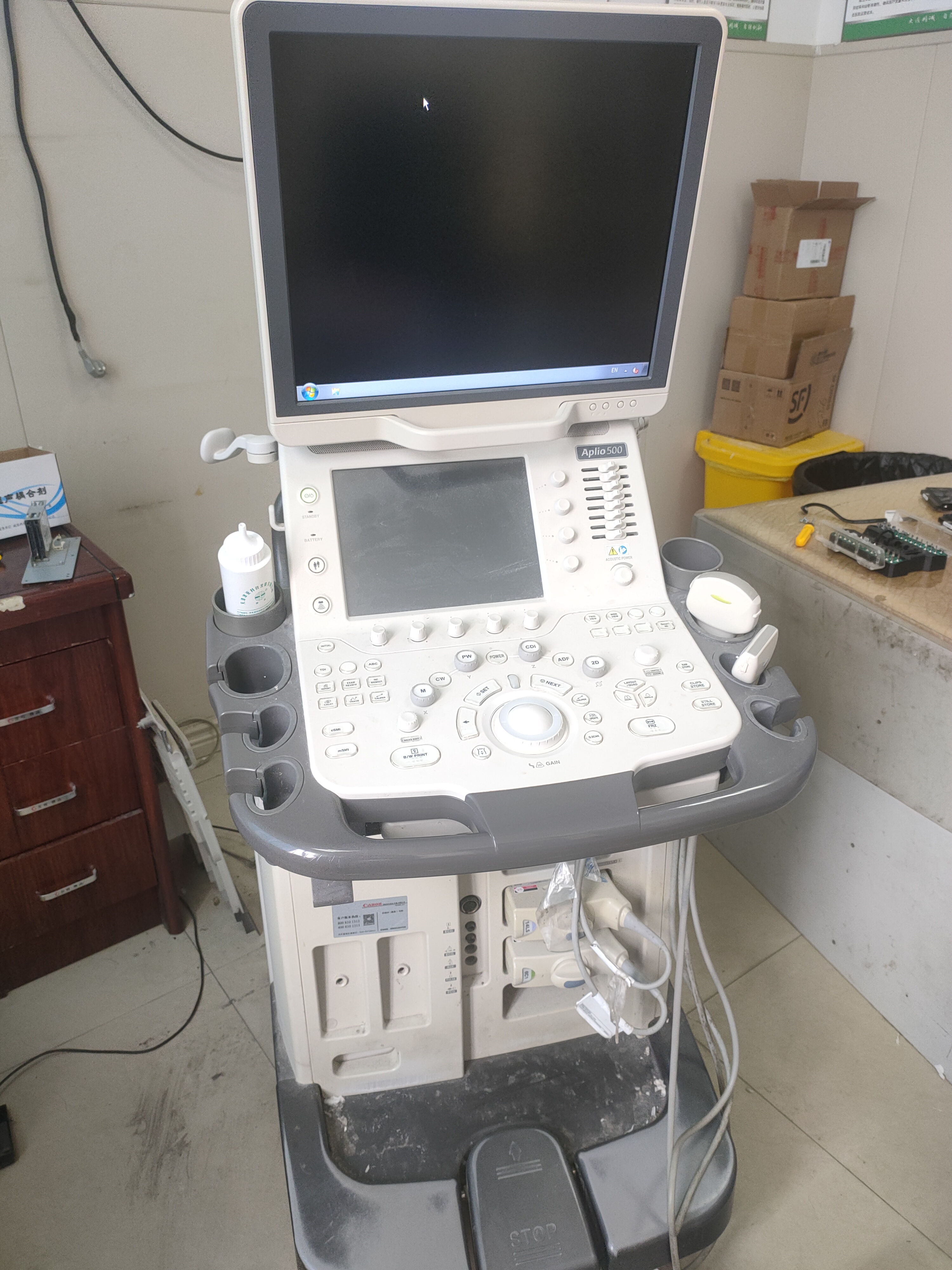 佳能阿波罗500彩超维修