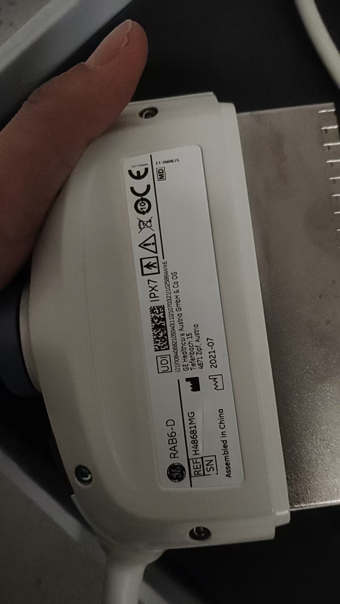 GE RAB6-D彩超探头维修